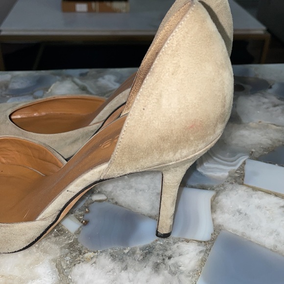 Suede Vince Heels - Beautiful! Sz 37.5 - Picture 3 of 8
